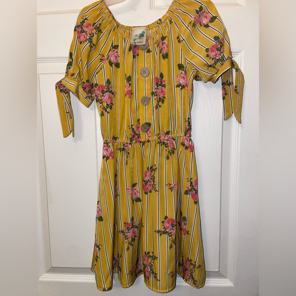 Little Girls Floral Dress